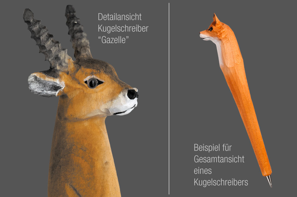 Tier-Kugelschreiber „Gazelle“