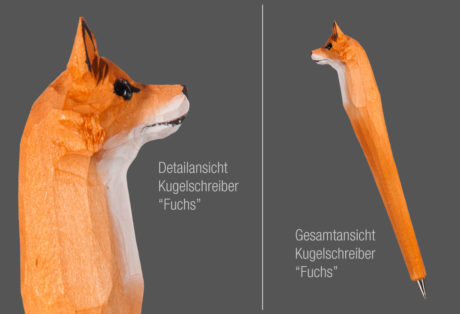 Tier-Kugelschreiber „Fuchs“