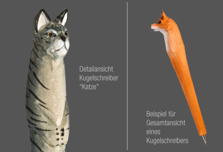 Tier-Kugelschreiber „Katze“