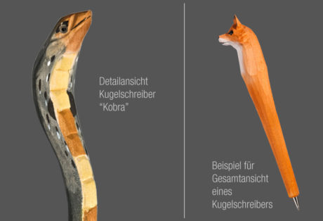 Tier-Kugelschreiber „Kobra“