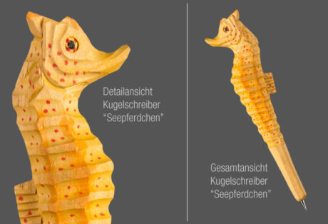 Tier-Kugelschreiber „Seepferdchen“