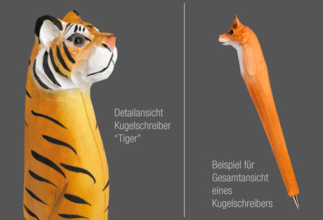 Tier-Kugelschreiber „Tiger“